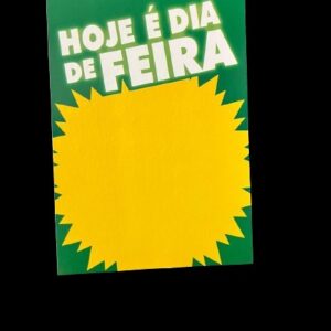 Cartaz Dia de Feira 15X21 225GR