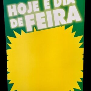 Cartaz Dia de Feira 42X60 225GR