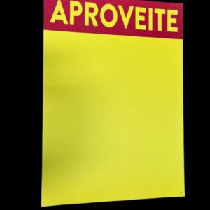 Cartaz A3 AAPROVEITE VERTICAL 90GR 297X420