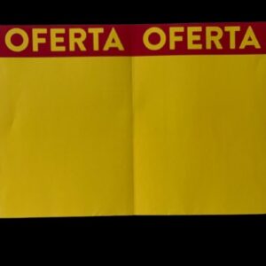 Cartaz A4 MOD.A5 OFERTA VERTICAL 150GR 210x297